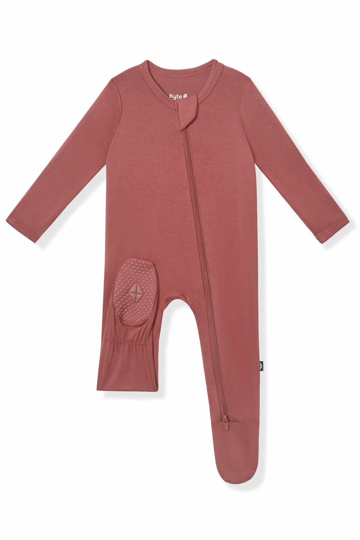 Kyte Baby Zippered Footie in Ember