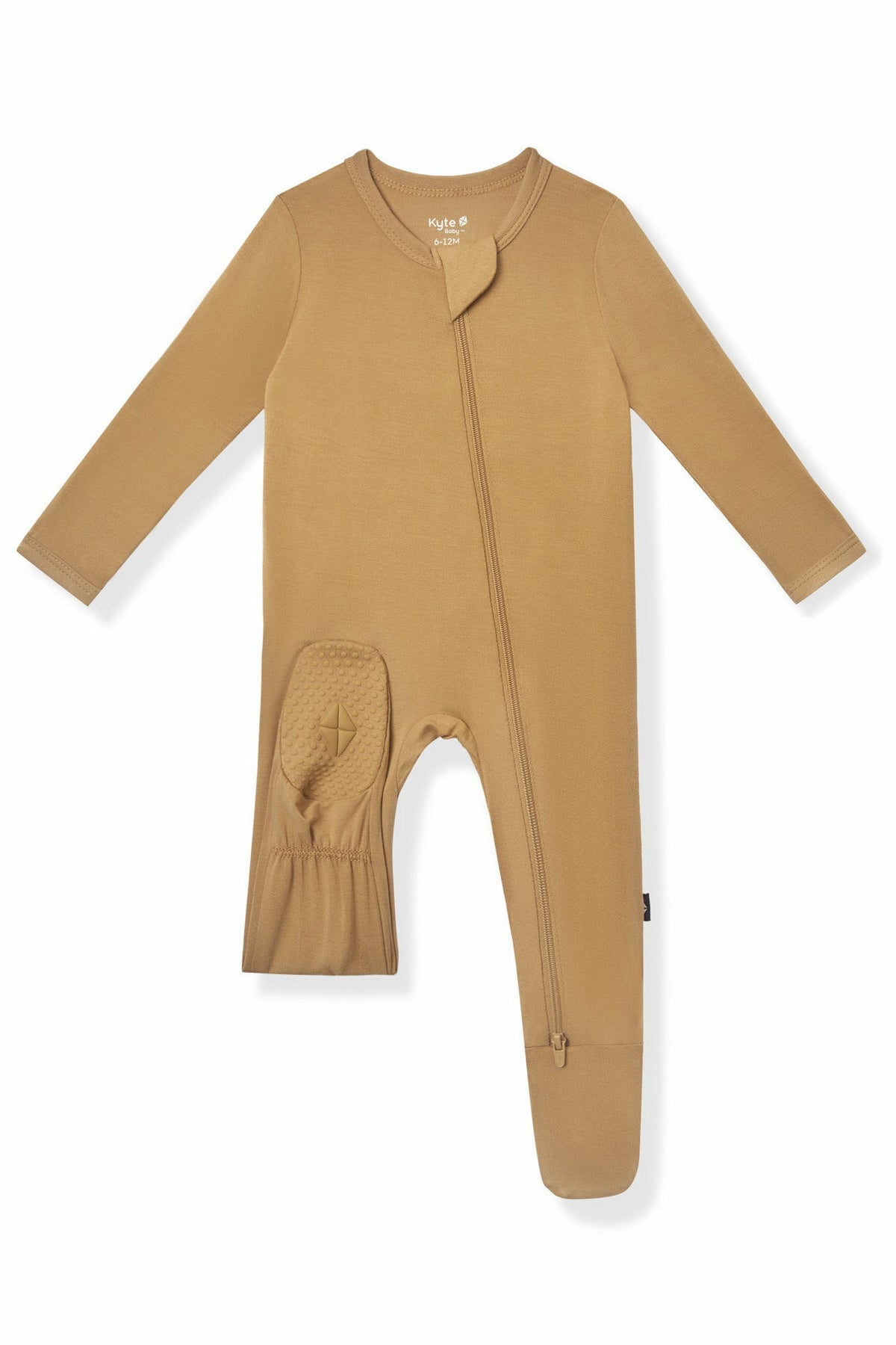 Kyte Baby Zippered Footie in Ochre