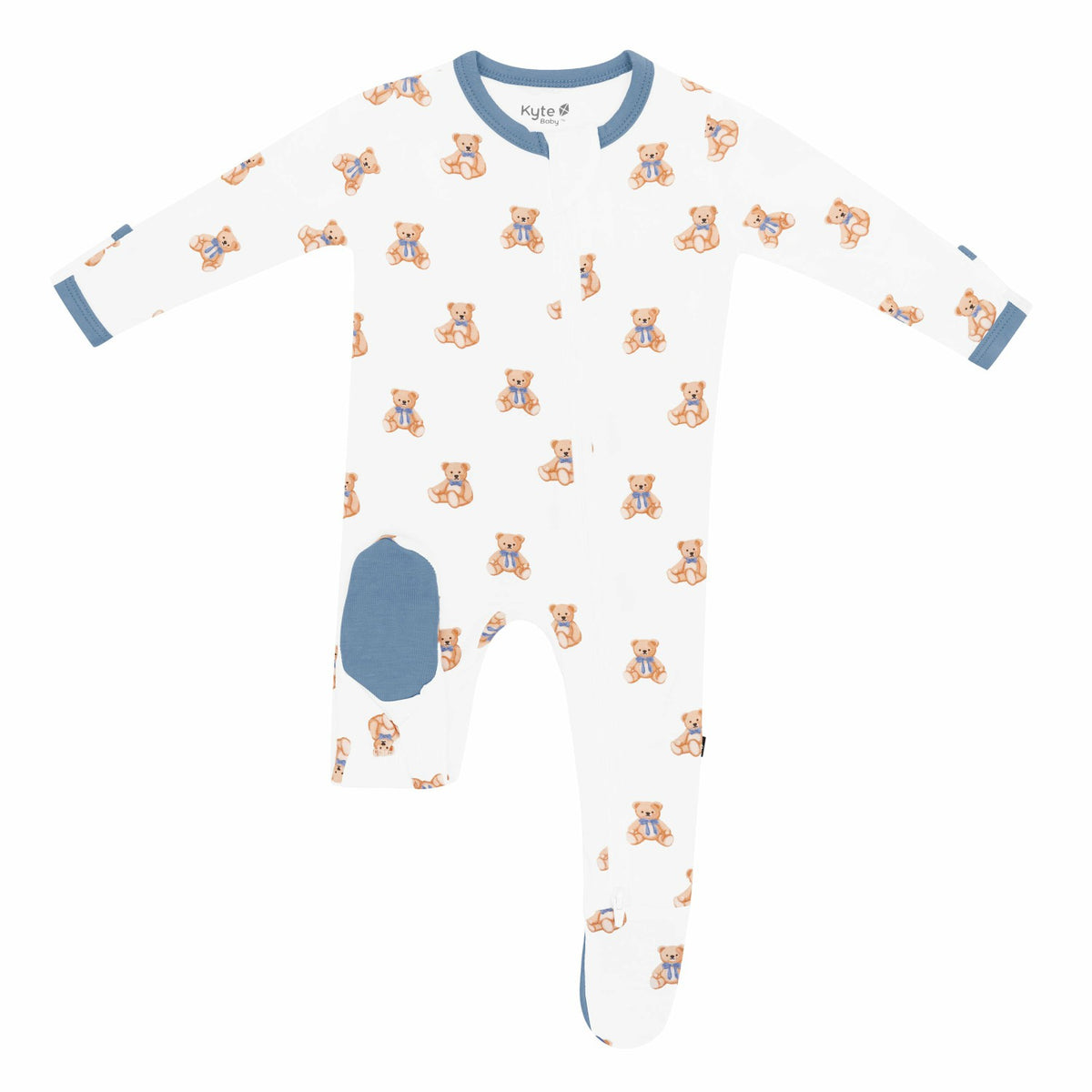 Kyte Baby Teddy Bear Zippered Footie Pajama