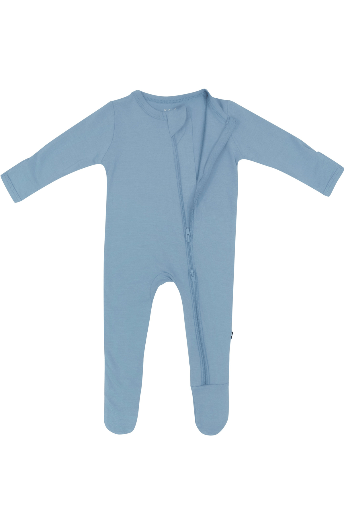 Kyte Baby Zippered Footie in Slate