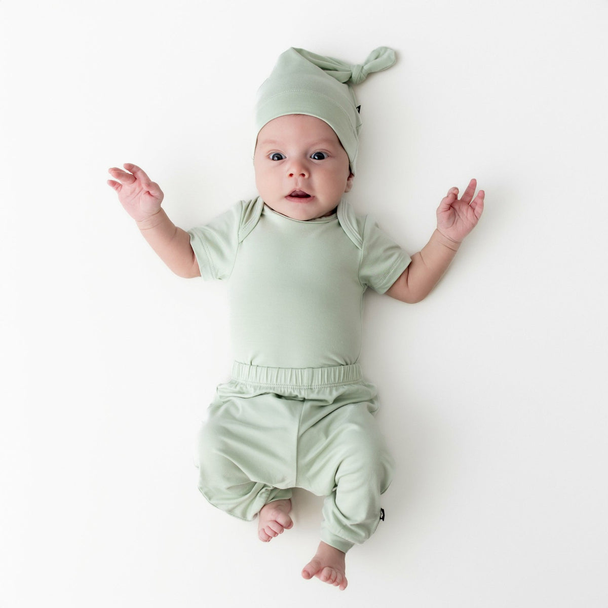 Kyte Baby Knotted Cap in Basil