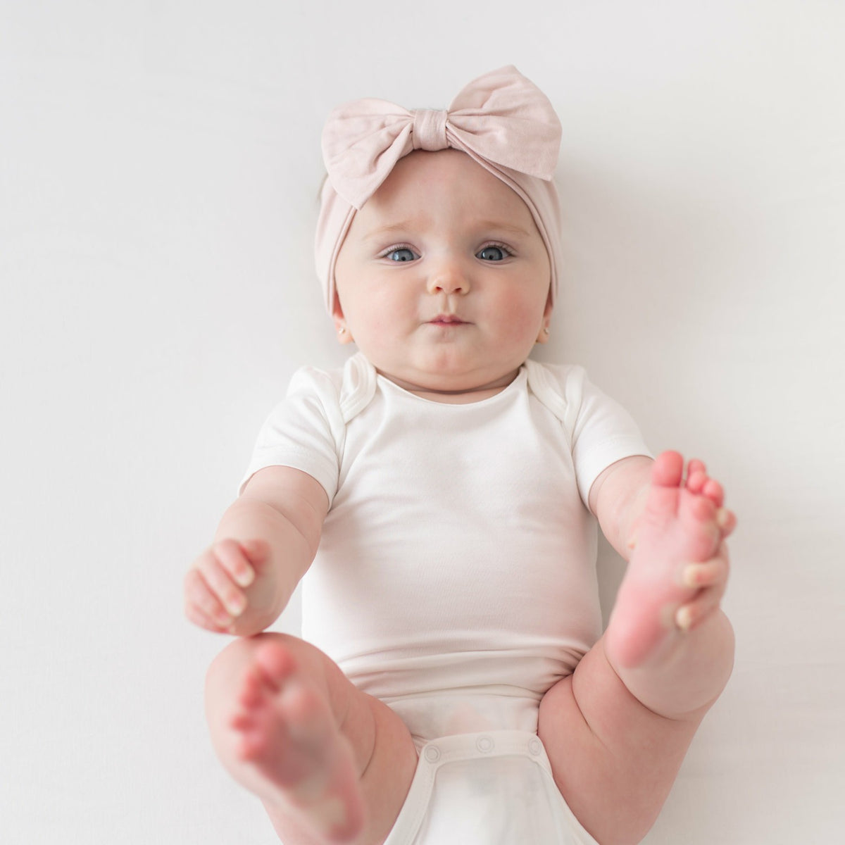 Kyte Baby Bow Headband in Blush