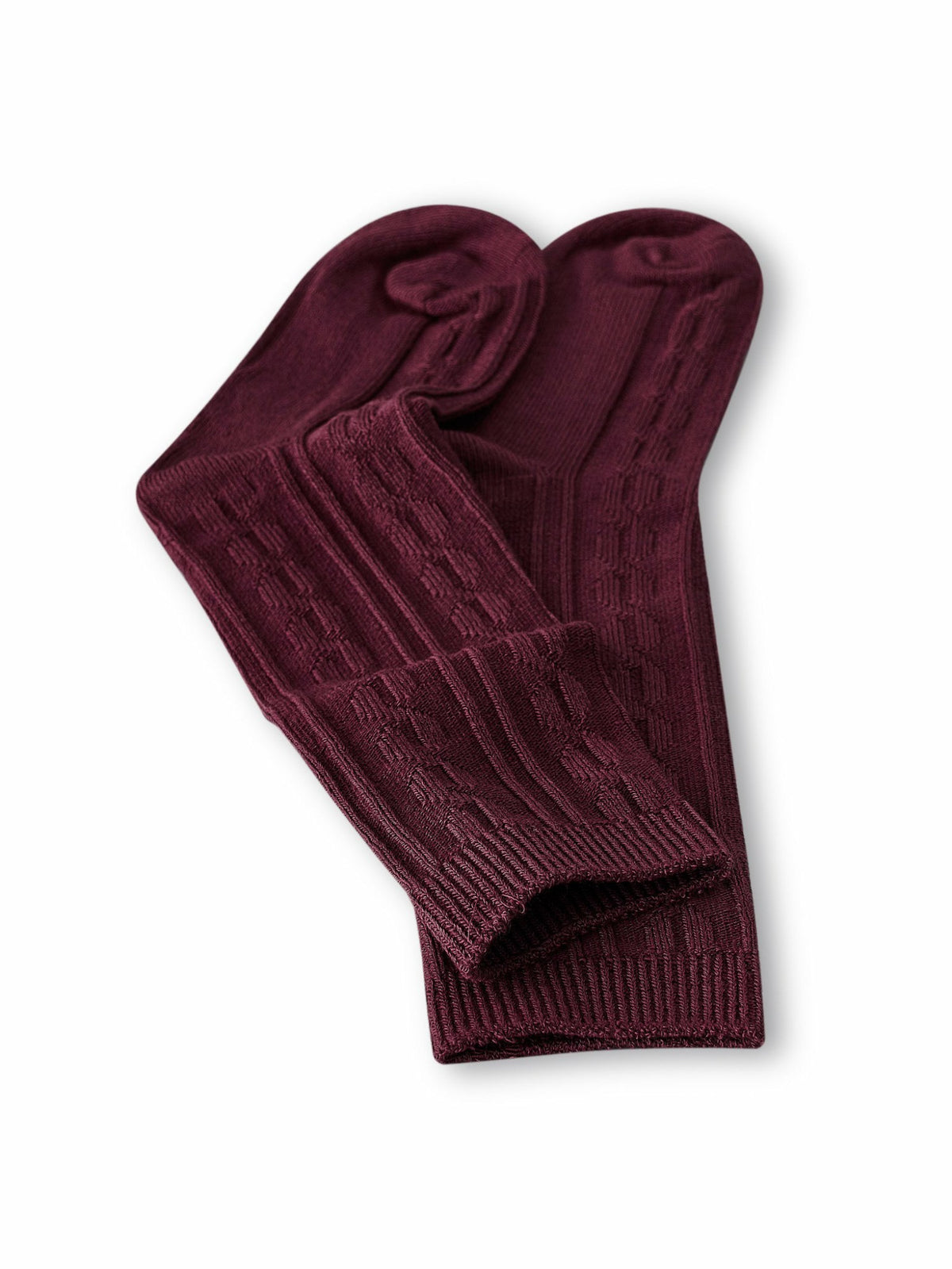 Kyte Baby Knee High Socks in Burgundy
