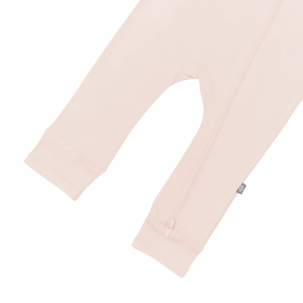 Kyte Baby Zippered Romper in Blush