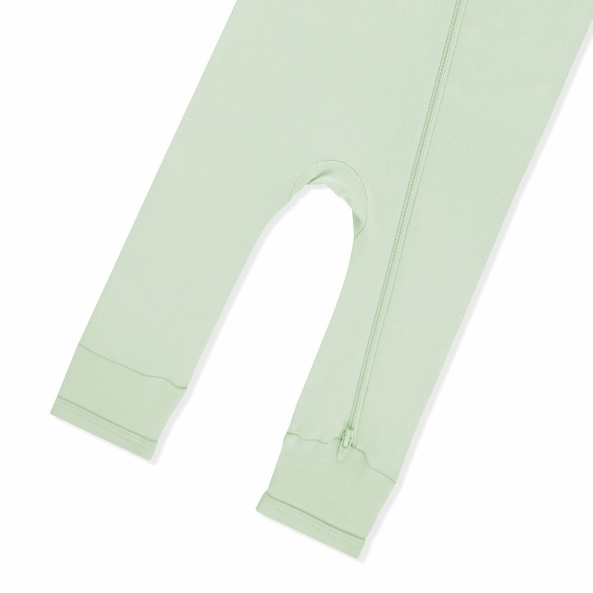 Kyte Baby Zippered Romper in Basil