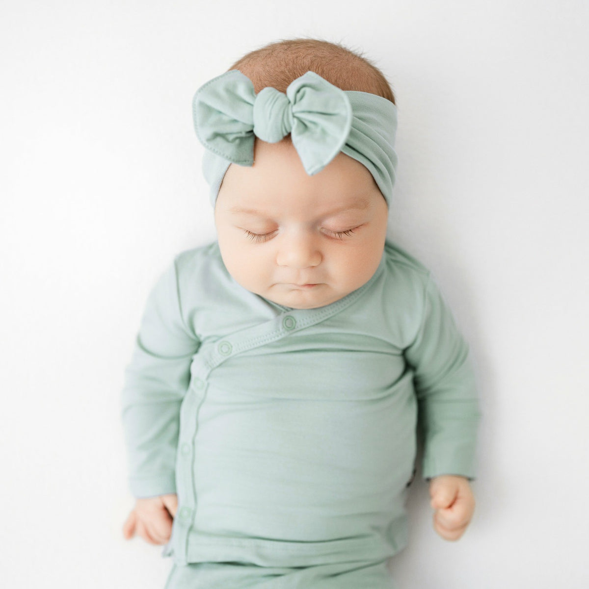 Kyte Baby Take Me Home Set with Bow in Sage