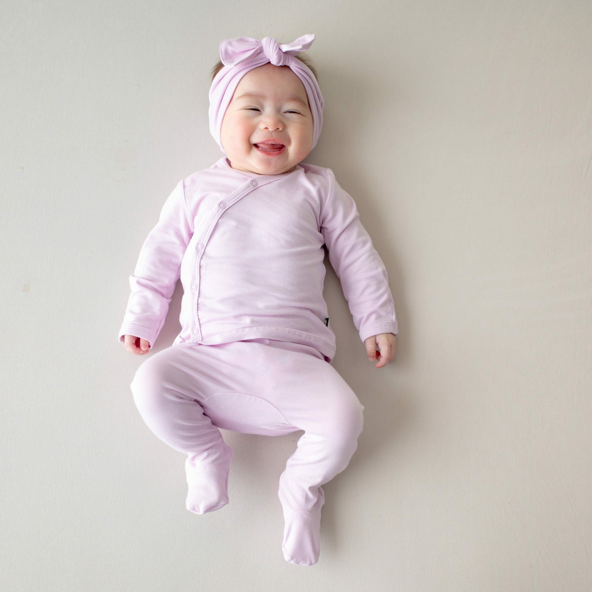 Kyte Baby Take Me Home Set with Bow in Thistle
