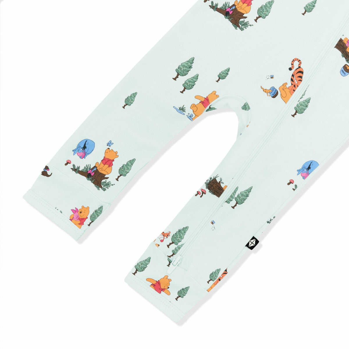 Kyte Baby Zippered Romper in Winnie the Pooh Hundred Acre Wood