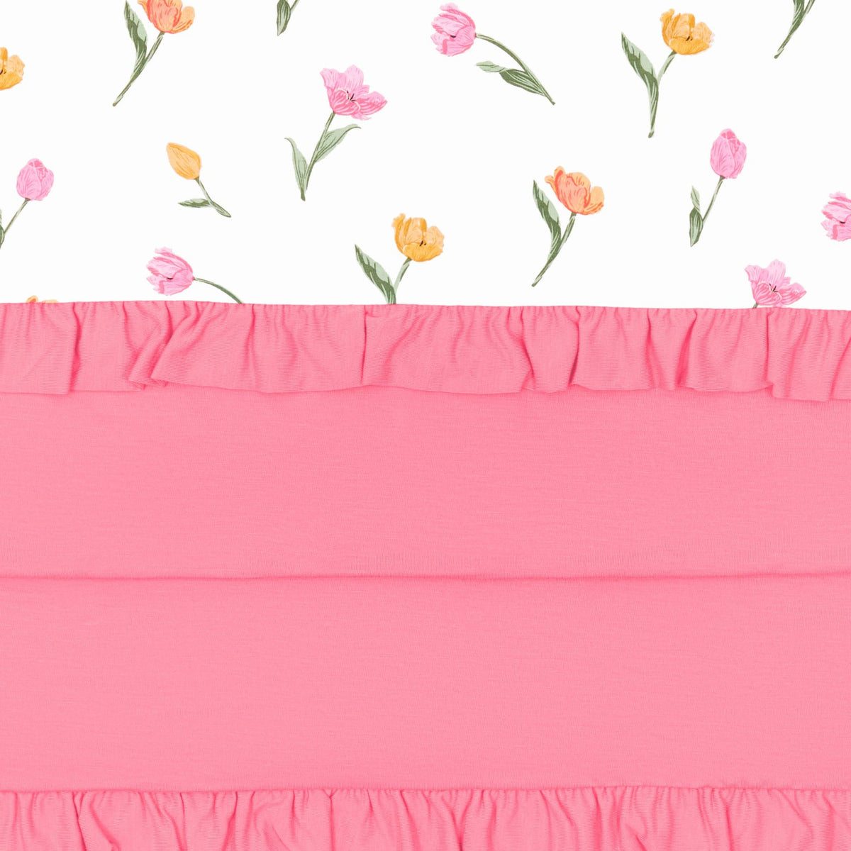 Kyte Baby Ruffle Baby Blanket in Tulip 0.5
