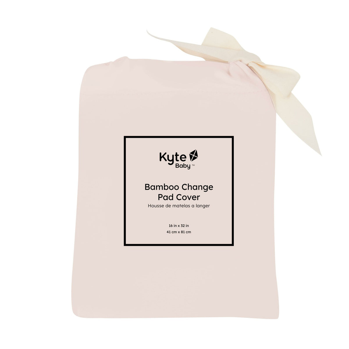 Kyte Baby Change Pad Cover in Blush