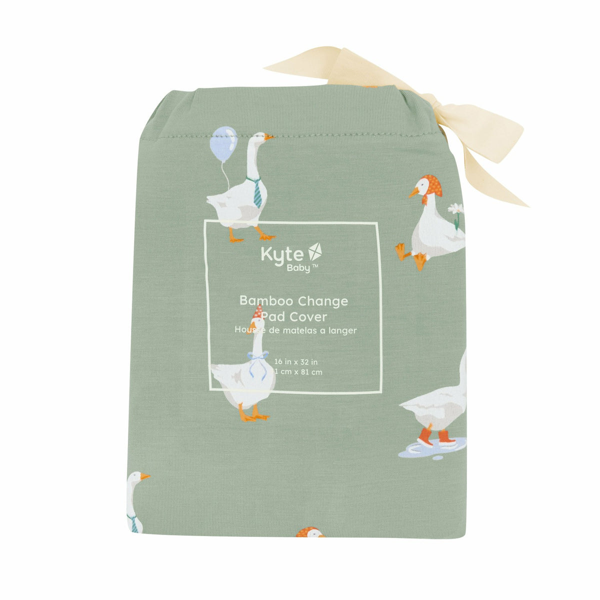 Kyte Baby Change Pad Cover in Silly Goose