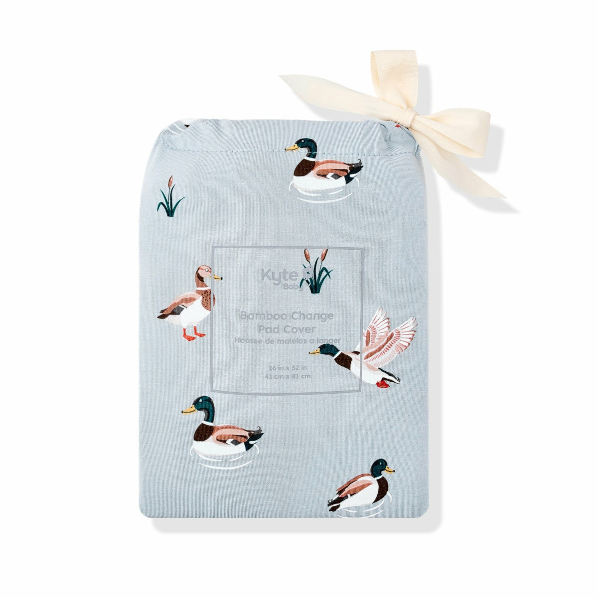 Kyte Baby Change Pad Cover in Mallard Duck