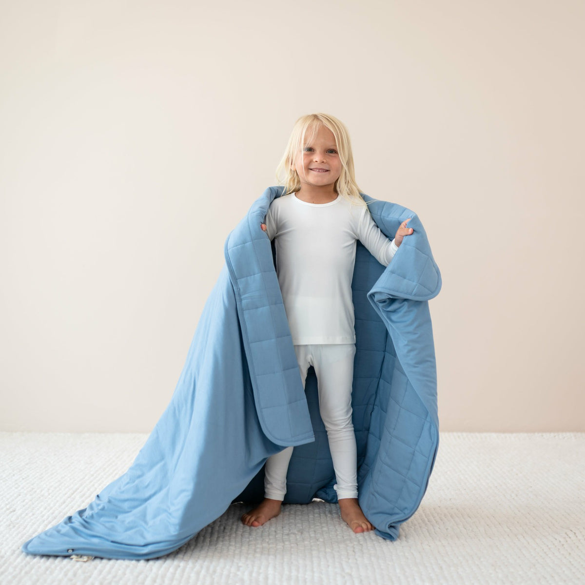 Kyte Baby Youth Blanket in Slate 2.5
