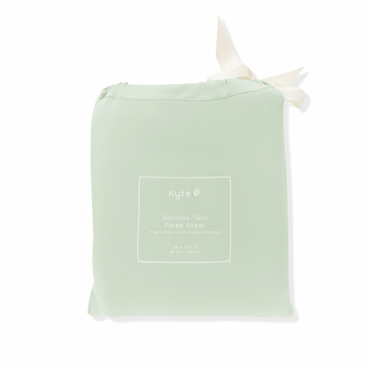 Kyte Baby Twin Sheet in Basil