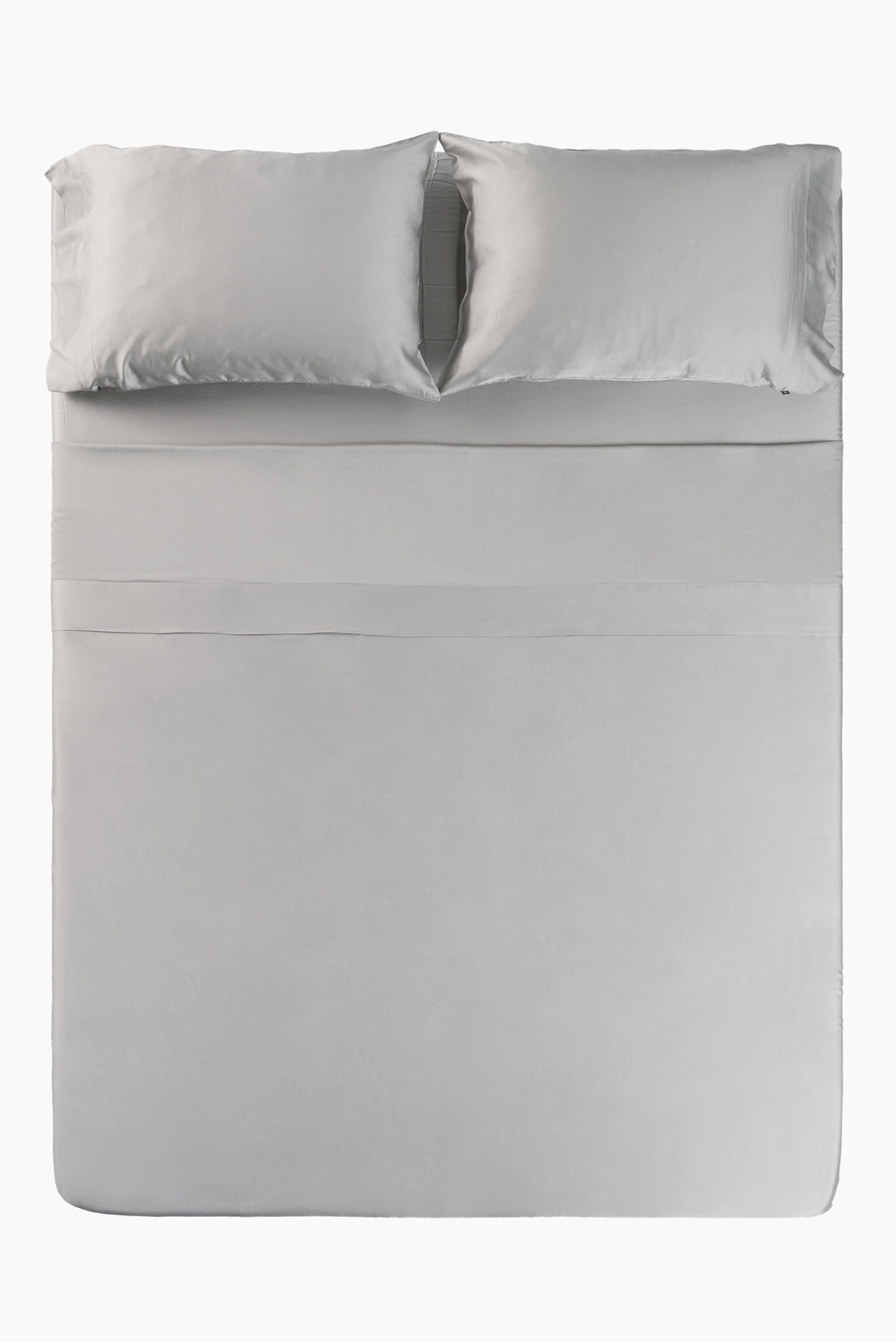 Kyte Baby Bamboo Sateen Sheet Set in Dove Gray
