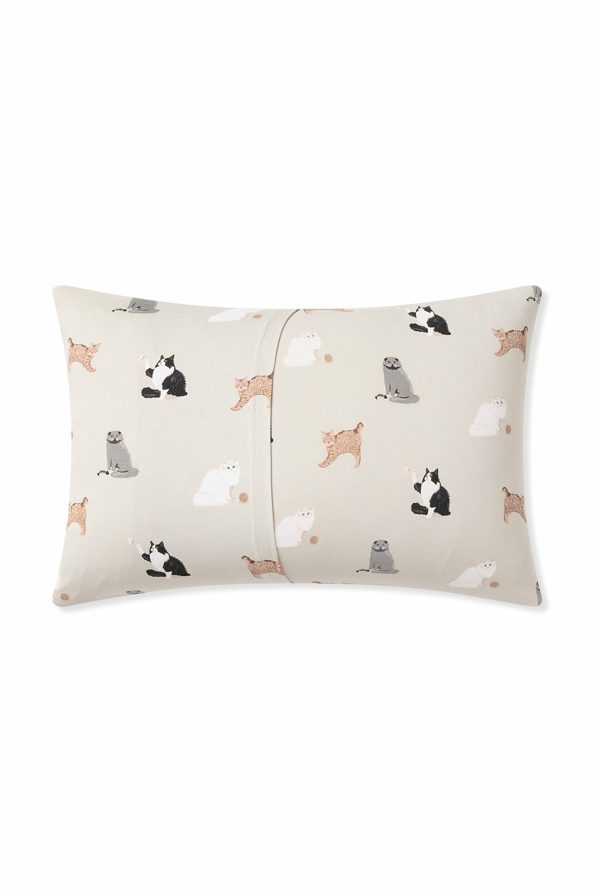 Kyte Baby Standard Pillowcase in Fluffy Cat