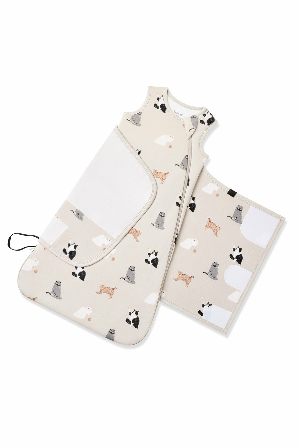 Kyte Baby Sleep Bag Swaddler in Fluffy Cat 1.0