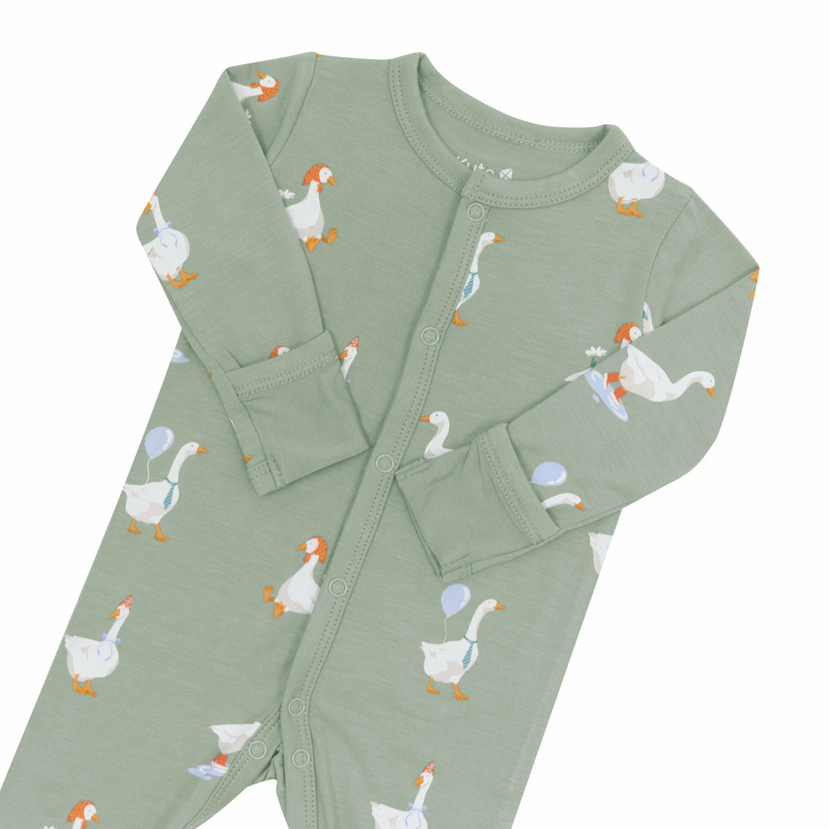 Kyte Baby Footie in Silly Goose