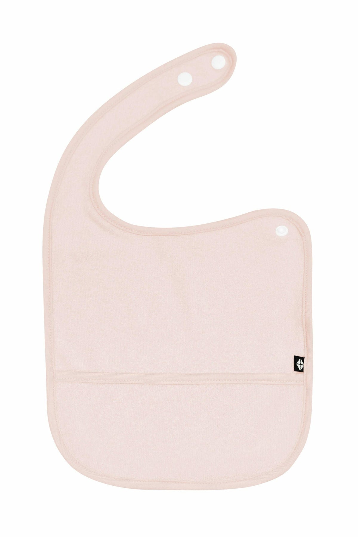 Kyte Baby Terry Pocket Bib in Blush