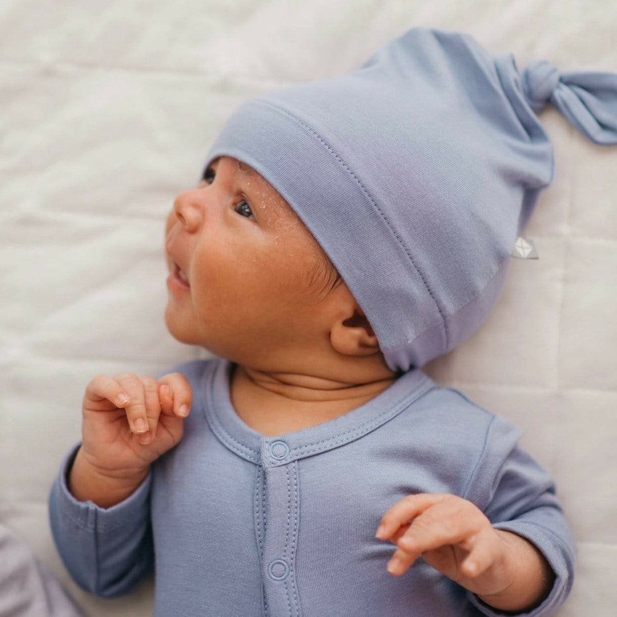 Kyte Baby Knotted Cap in Slate