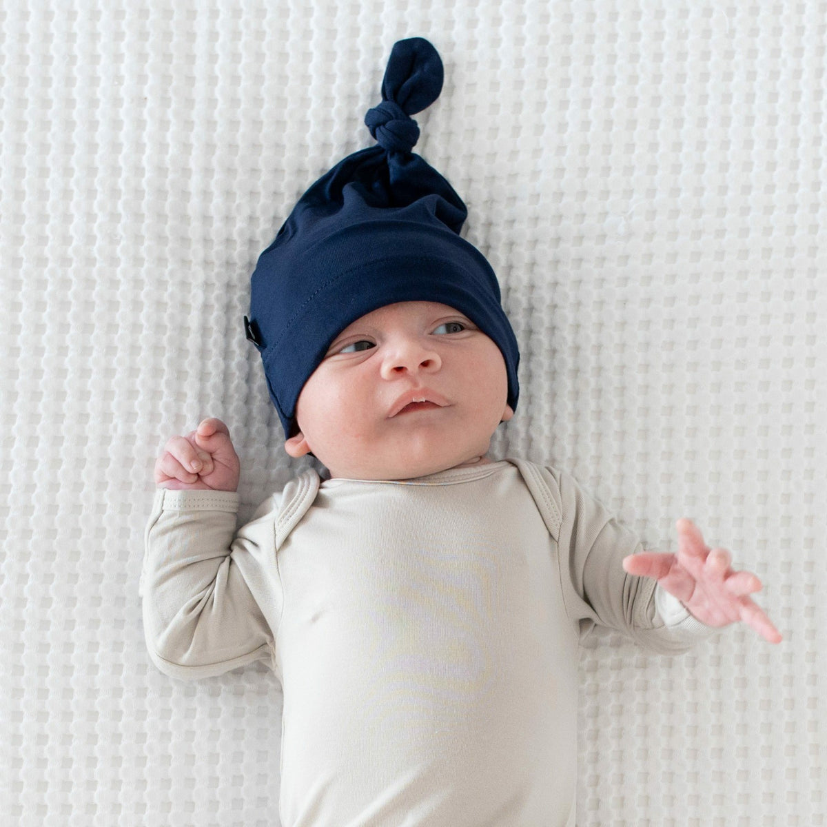 Kyte Baby Knotted Cap in Navy