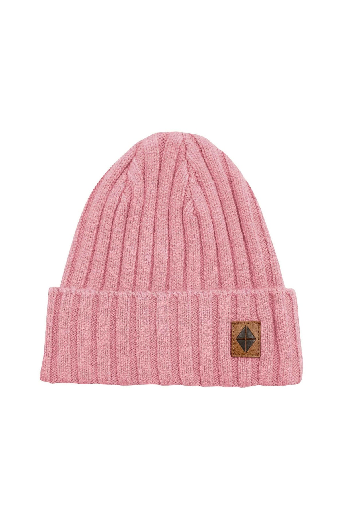 Kyte Baby Chunky Knit Ribbed Beanie in Apple Blossom