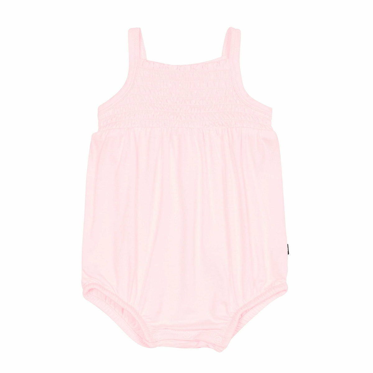 Kyte Baby Smocked Bubble Romper in Sakura