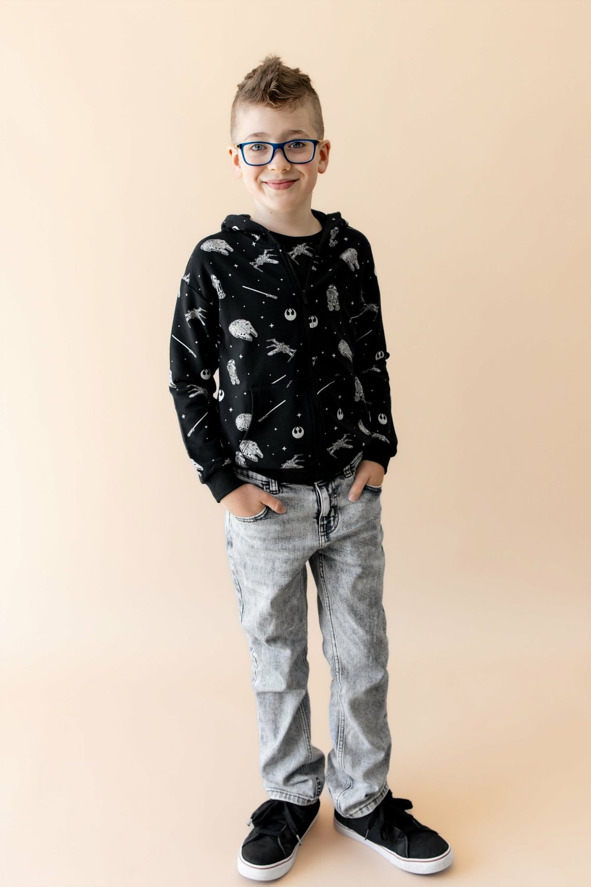Kyte Baby Zip-Up Hoodie in STAR WARS™