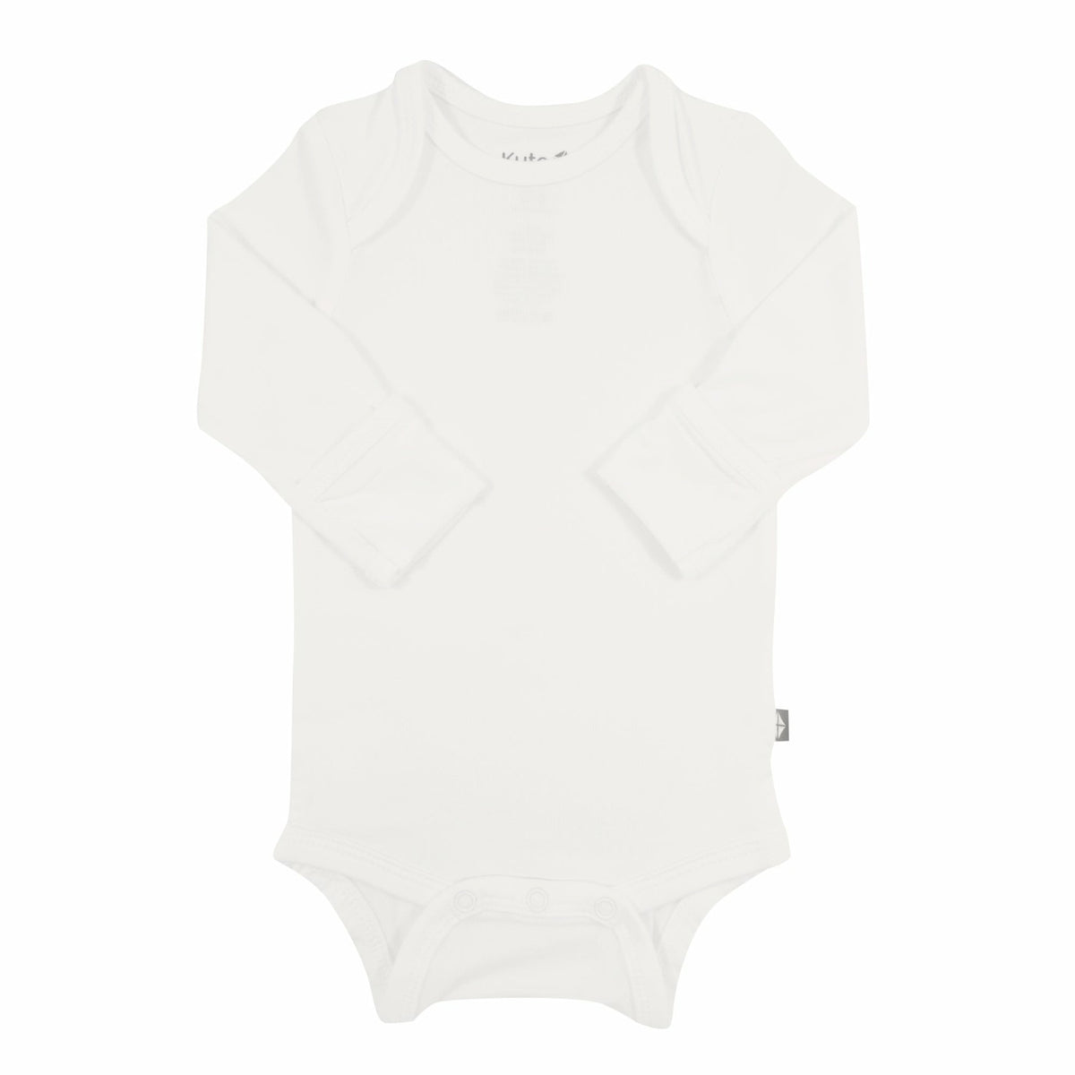 Kyte Baby Long Sleeve Bodysuit in Cloud