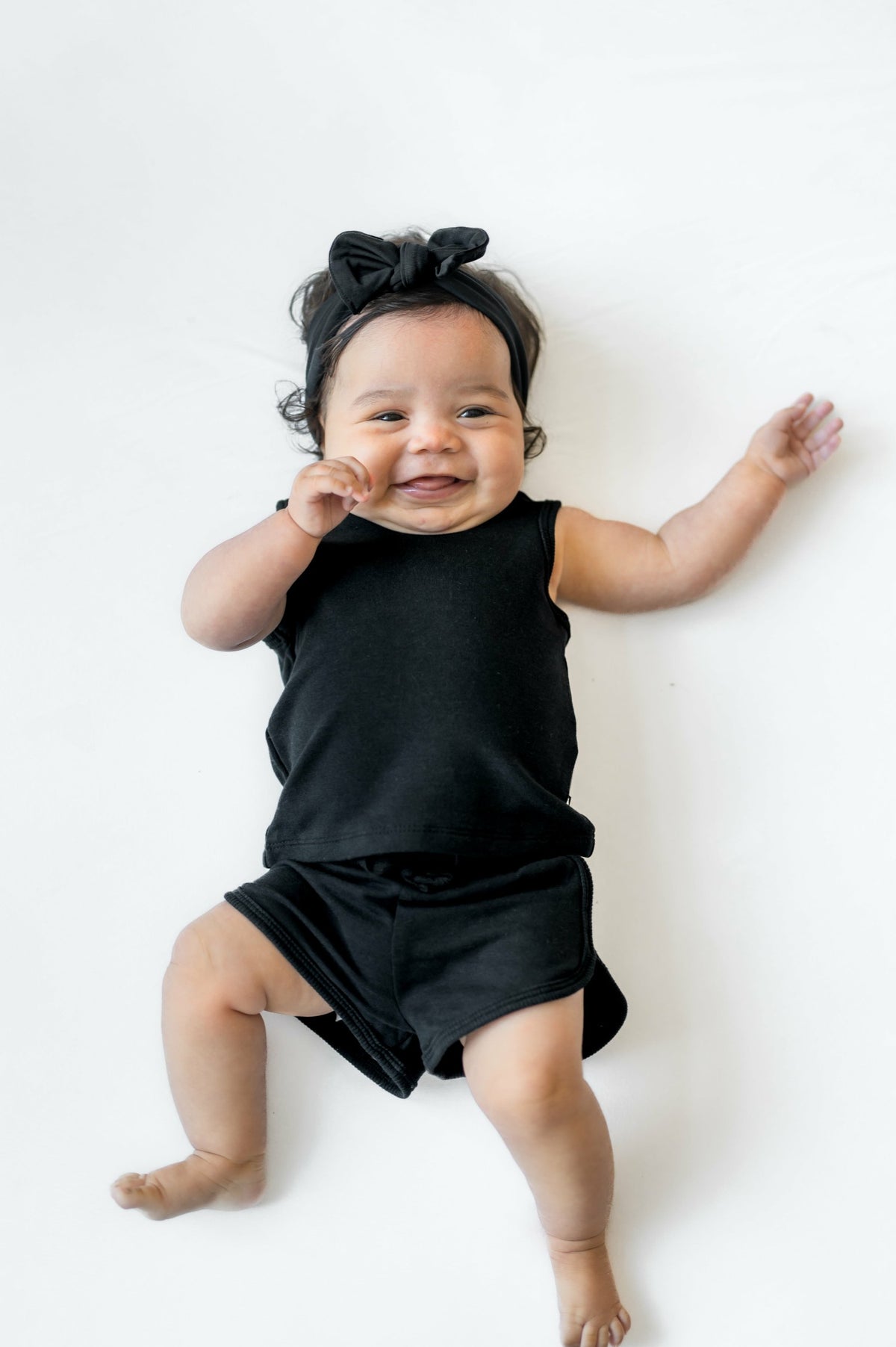 Kyte Baby Tank Jogger Set in Midnight