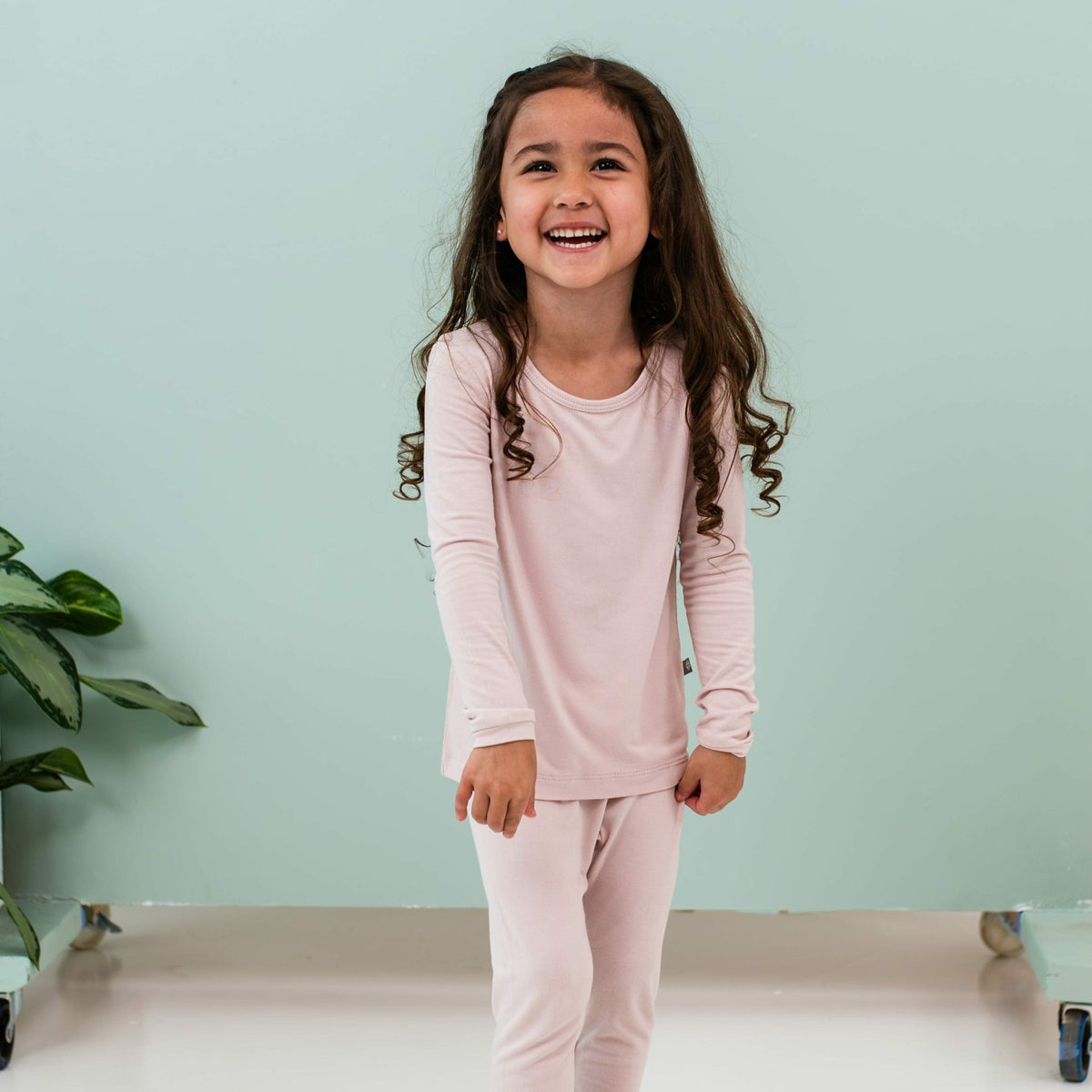 Kyte Baby Long Sleeve Pajamas in Blush