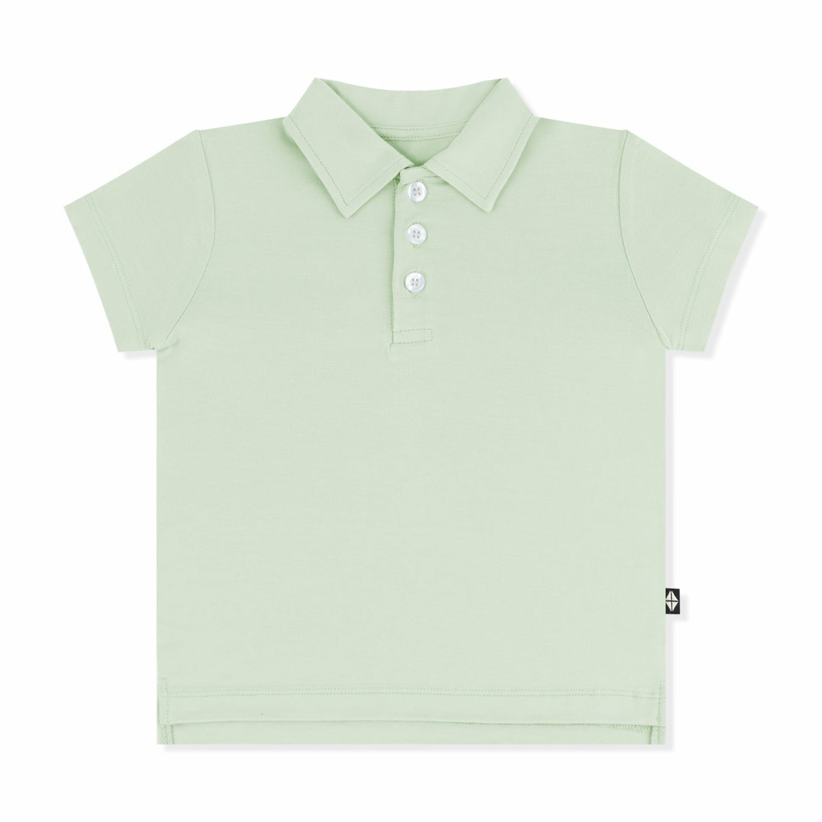 Kyte Baby Toddler Short Sleeve Polo in Basil