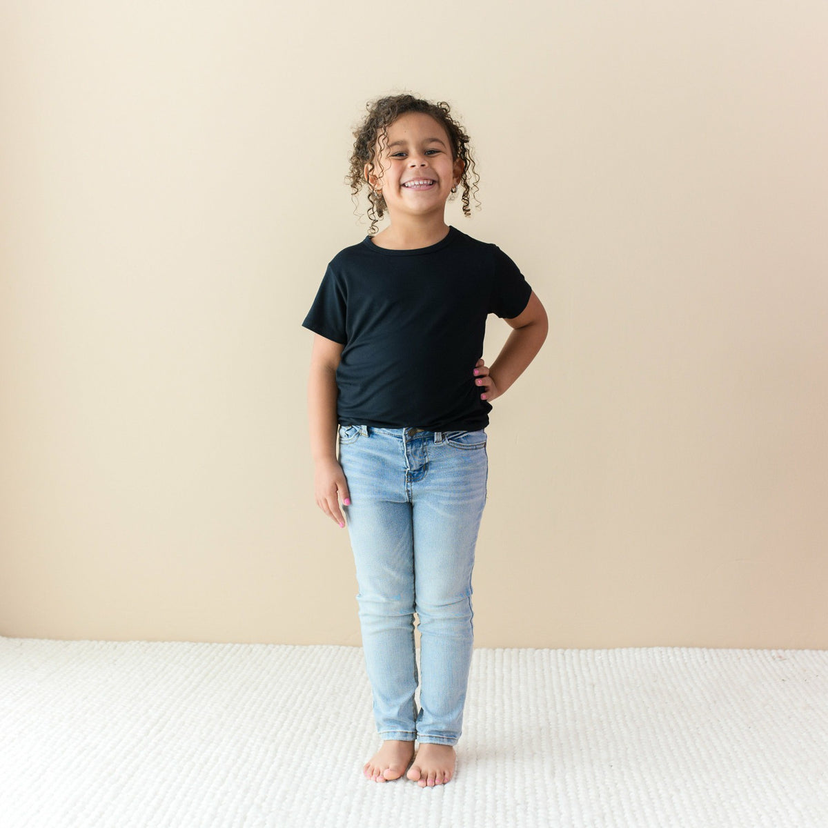 Kyte Baby Toddler Basic Tee in Midnight