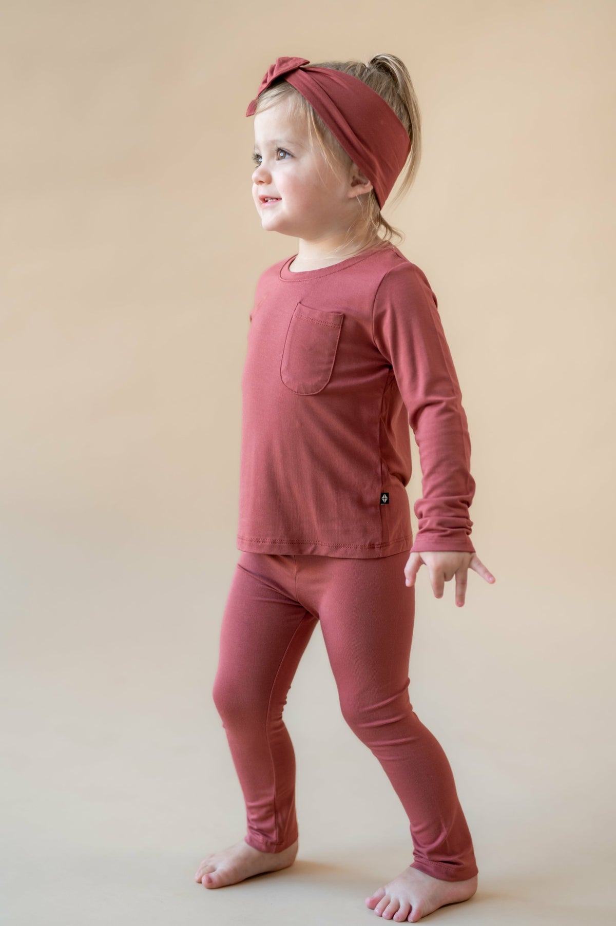 Kyte Baby Toddler Leggings in Ember