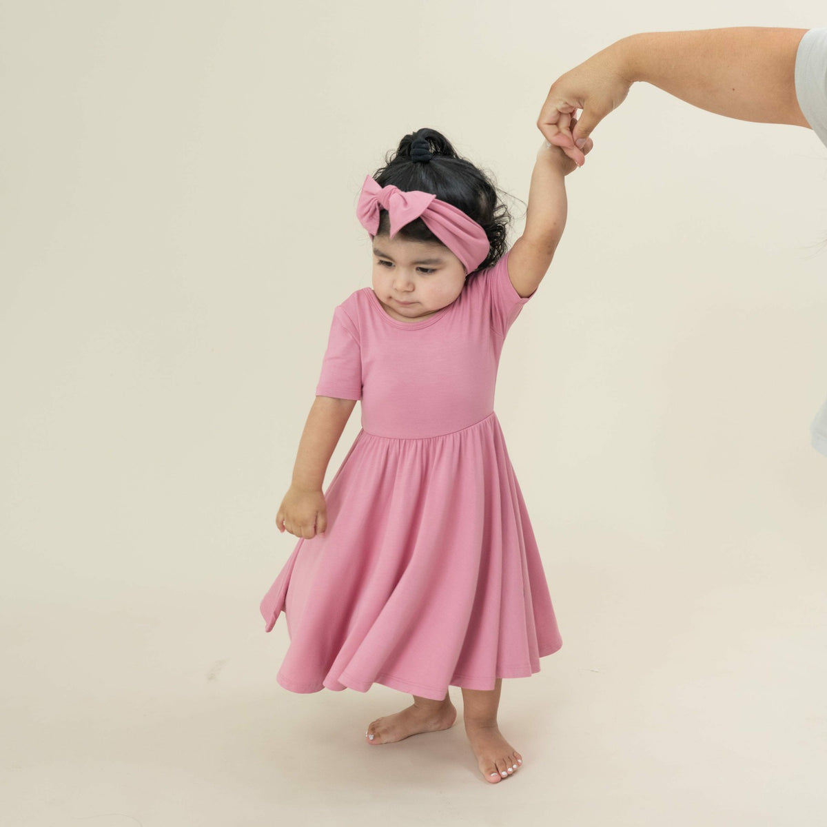 Kyte Baby Twirl Dress in Apple Blossom