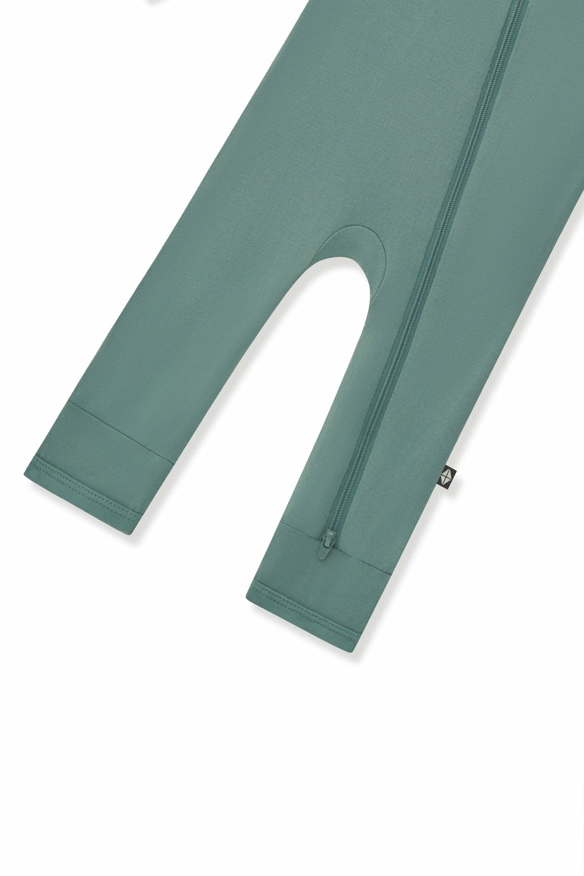 Kyte Baby Zippered Romper in Pine