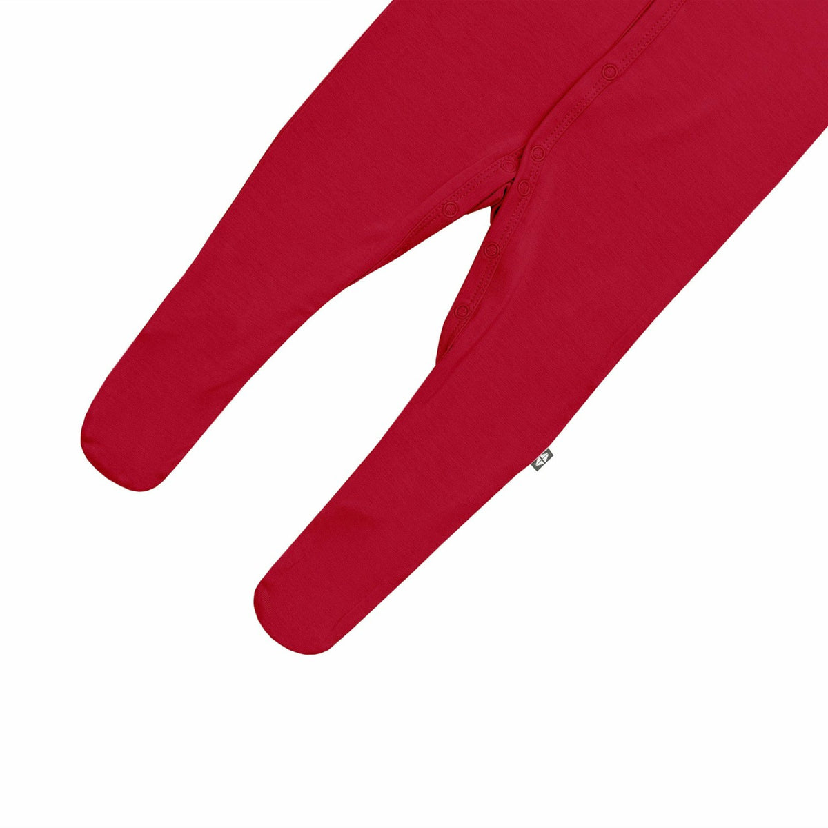 Kyte Baby Bamboo Footie in Cardinal Red