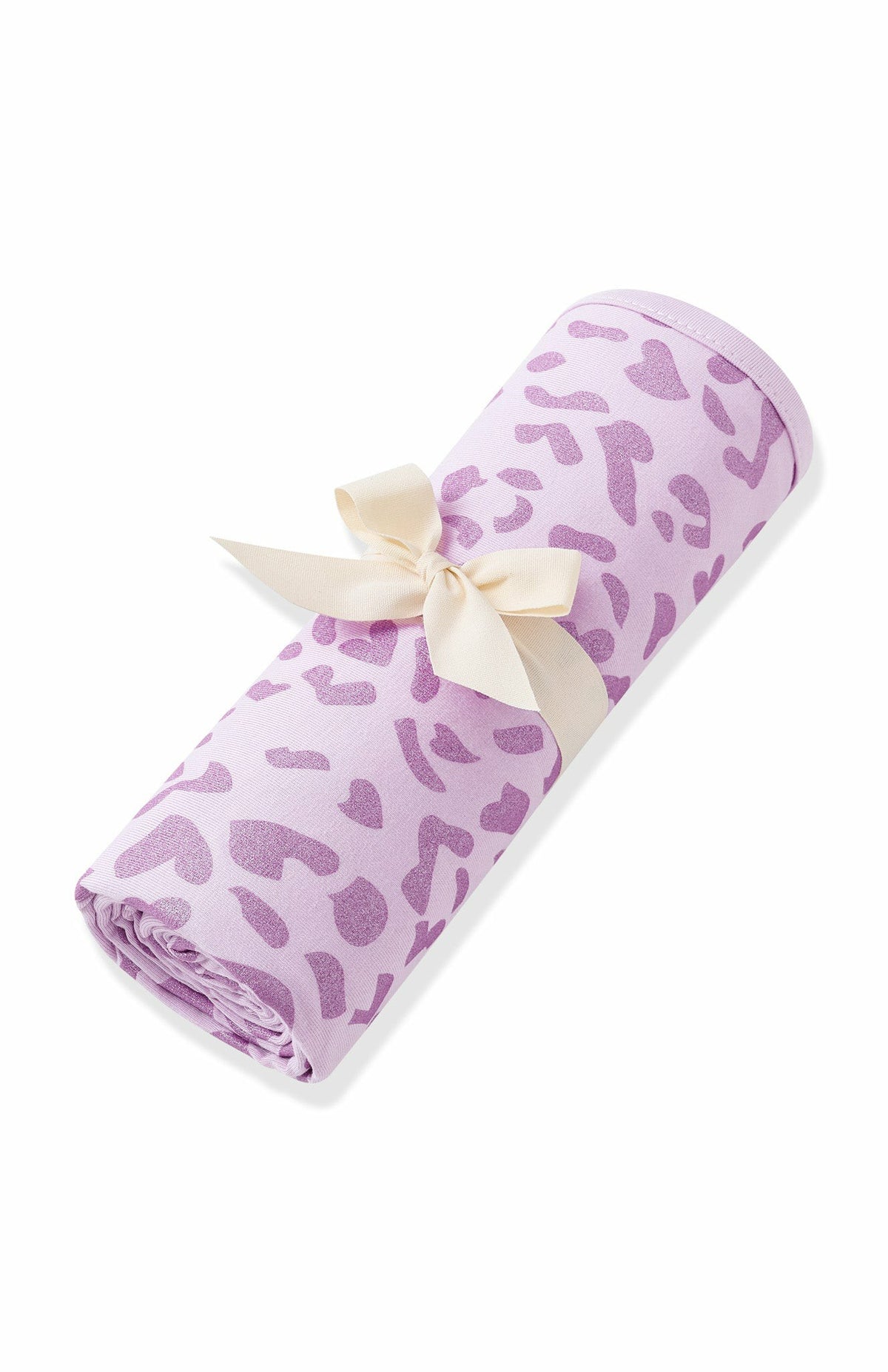 Kyte Baby Swaddle Blanket in Thistle Leopard
