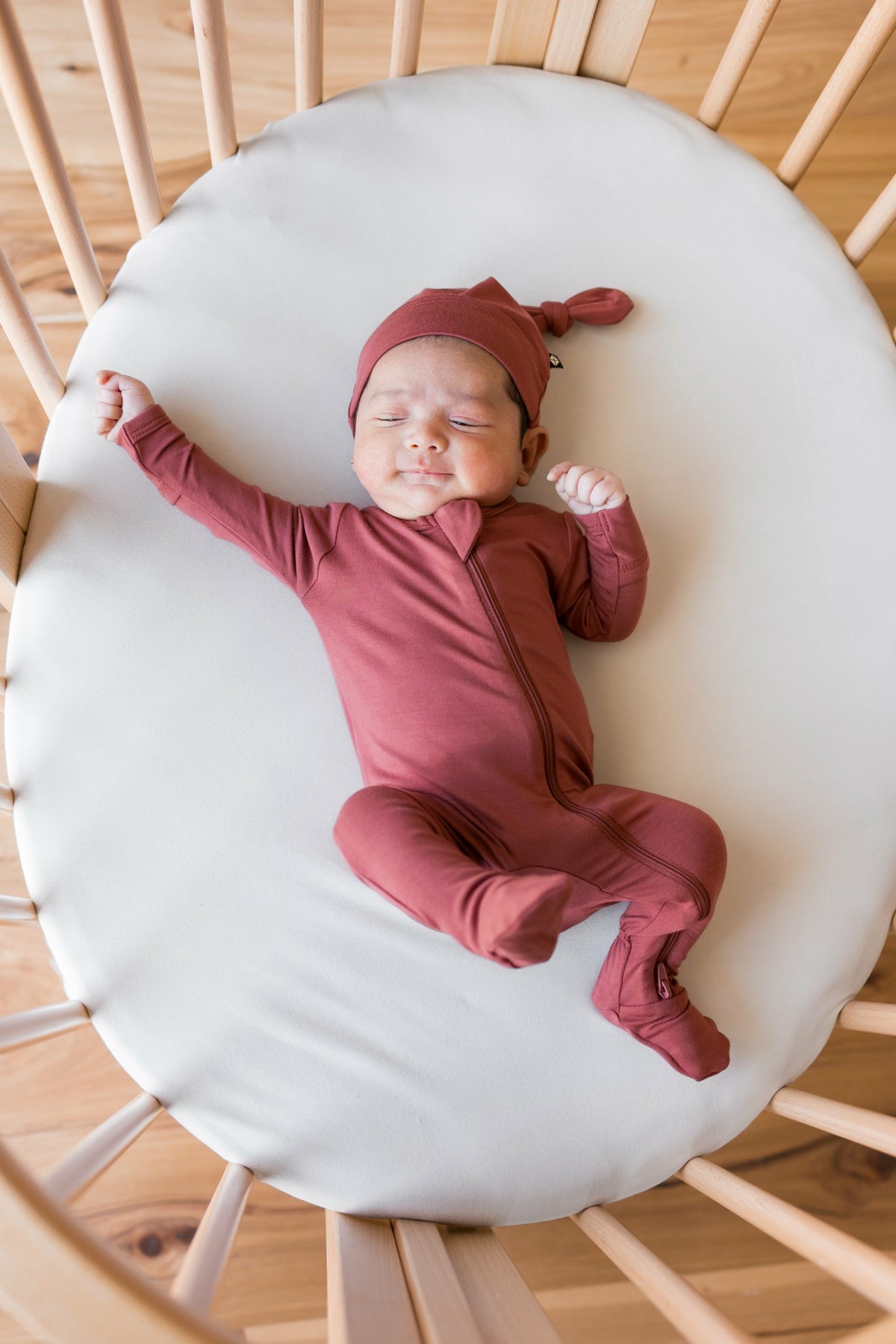 Kyte Baby Knotted Cap in Ember