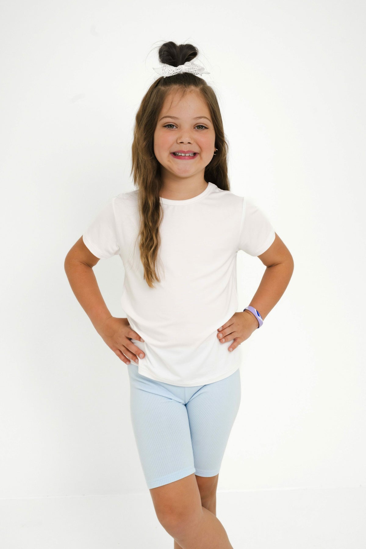 Kyte Baby Toddler Basic Tee in Snow