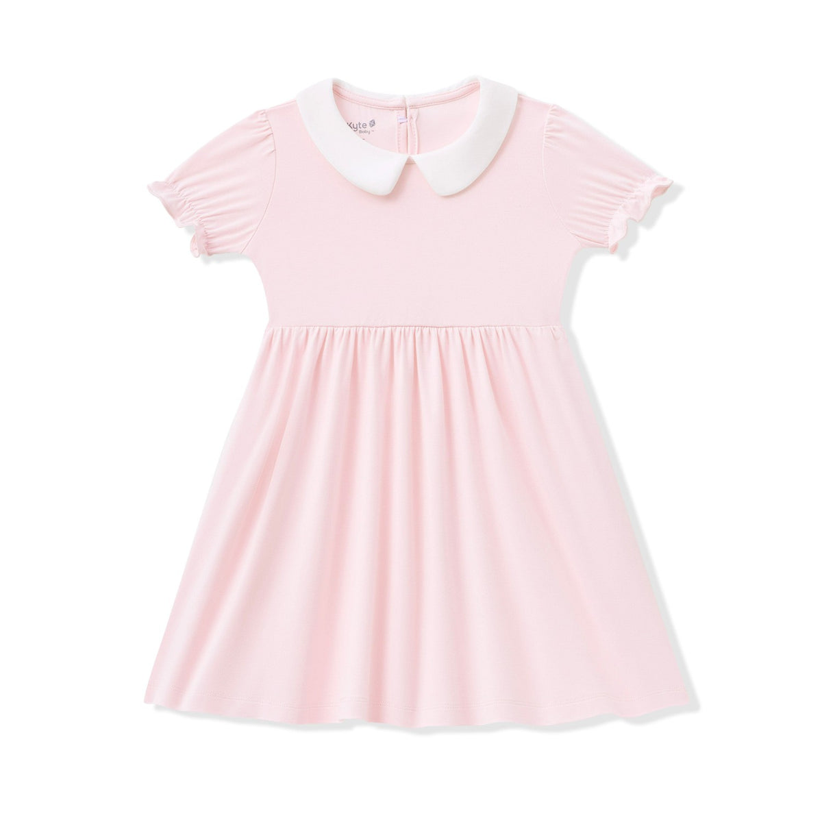 Kyte Baby Peter Pan Collar Dress in Sakura