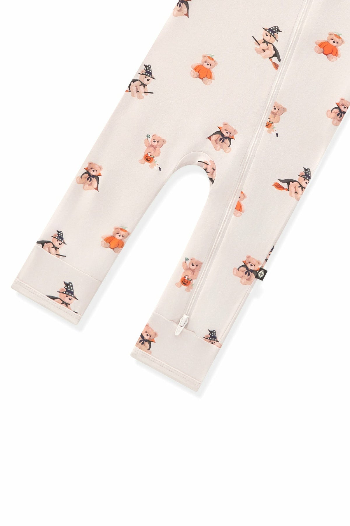 Kyte Baby Zippered Romper in Halloween Teddy