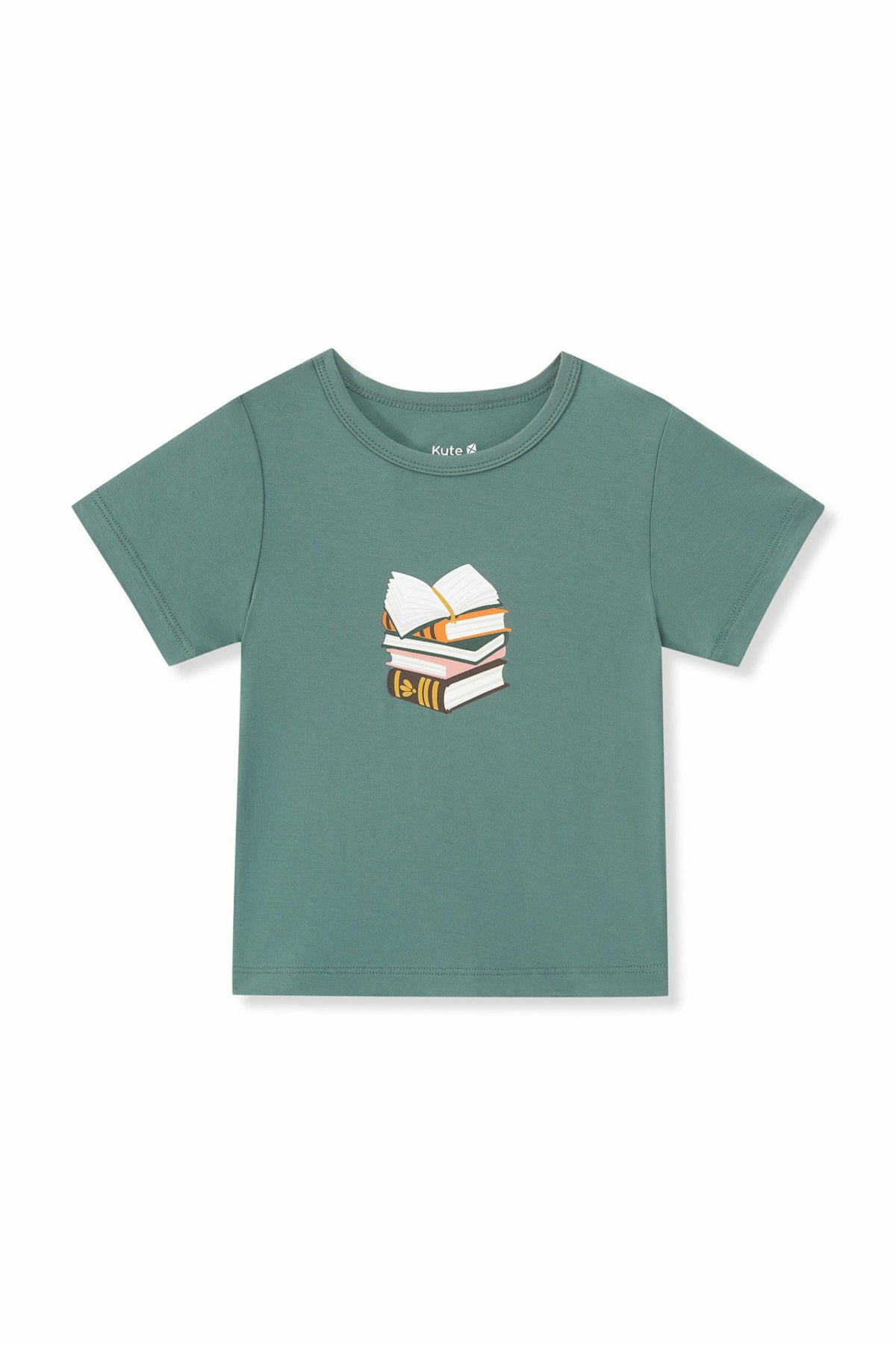 Kyte Baby Toddler Basic Tee in Book Club on Pine