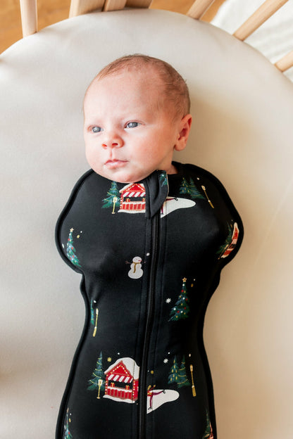 Kyte Baby Swaddle Bag in Winter Wonderland 0.5