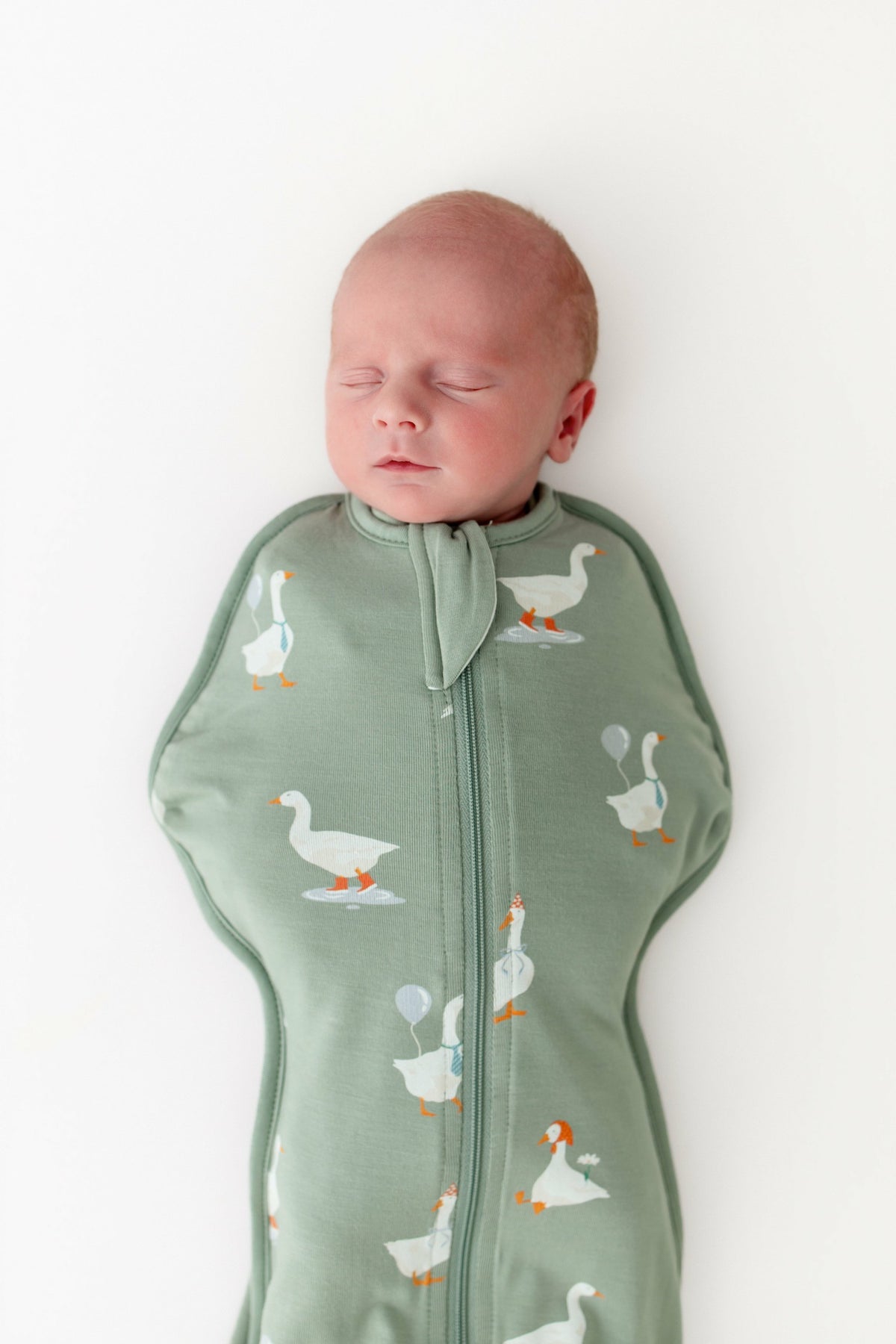 Kyte Baby Goose Print Swaddle Bag
