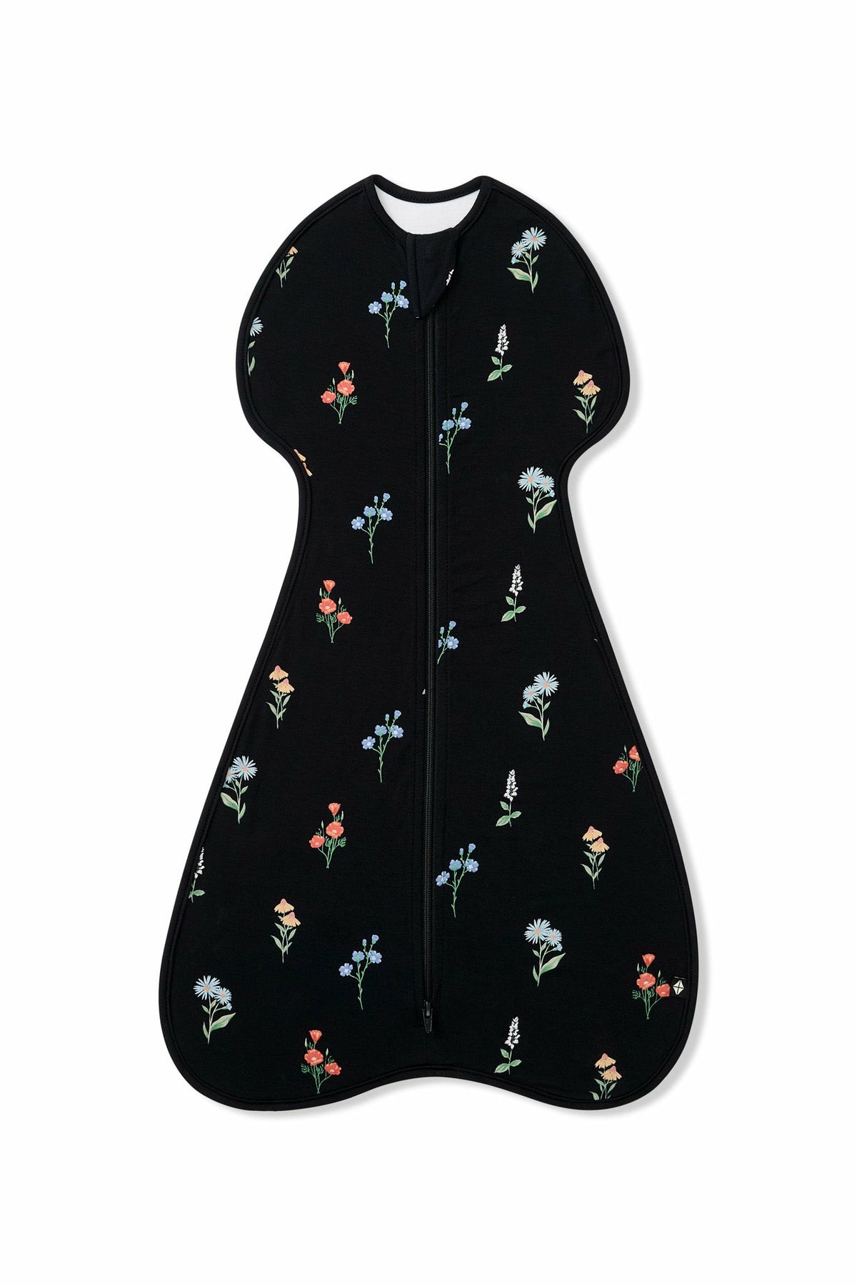 Kyte Baby Swaddle Bag in Midnight Wildflower 0.5