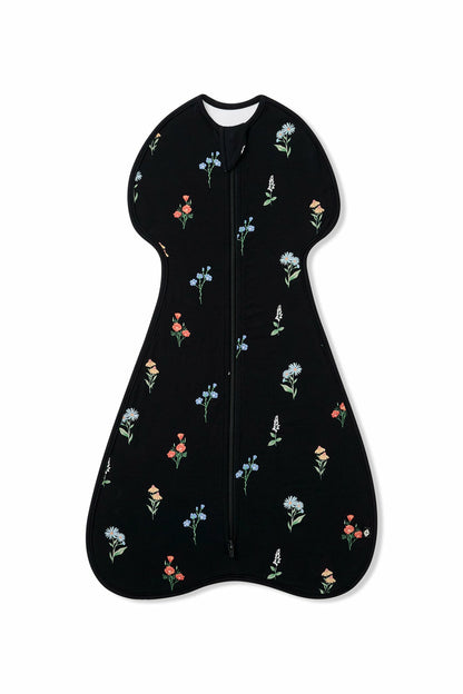 Kyte Baby Swaddle Bag in Midnight Wildflower 0.5