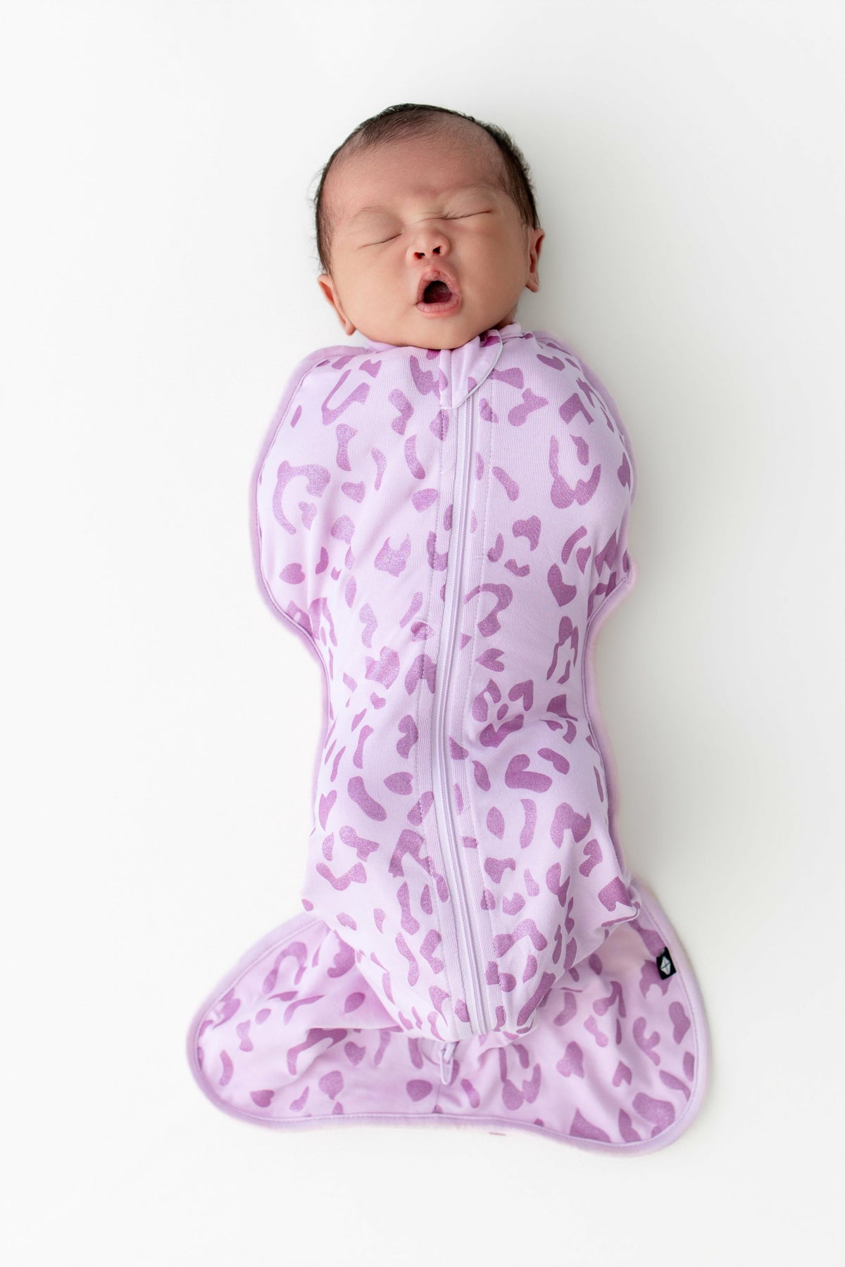 Kyte Baby Swaddle Bag in Thistle Leopard 0.5