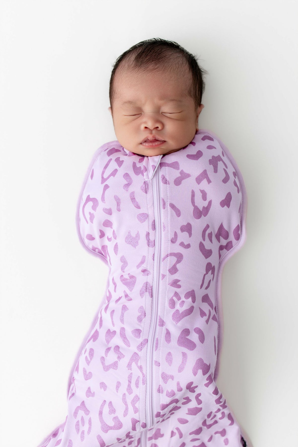 Kyte Baby Swaddle Bag in Thistle Leopard 0.5