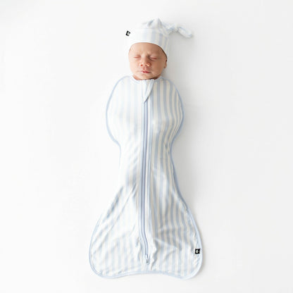 Kyte Baby Swaddle Bag in Small Mist Stripe 0.5